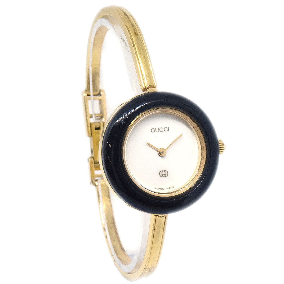 Gucci 11/12 Change Bezel Chameleon Quartz Watch SS