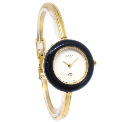 Gucci 11/12 Change Bezel Chameleon Quartz Watch SS