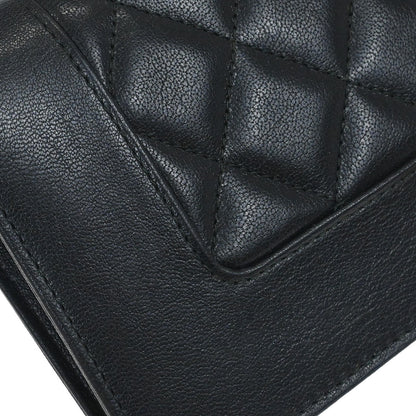 Chanel Black Calfskin Wallet