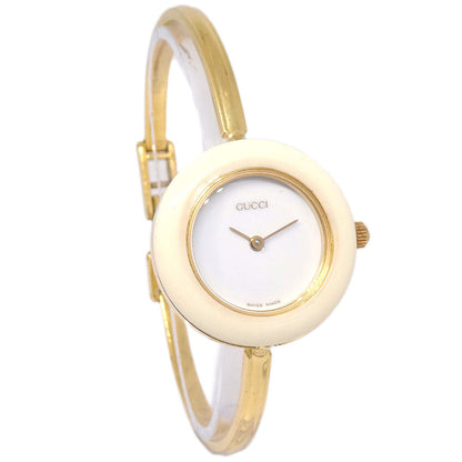 Gucci 11/12.2 Change Bezel Chameleon Quartz Watch SS