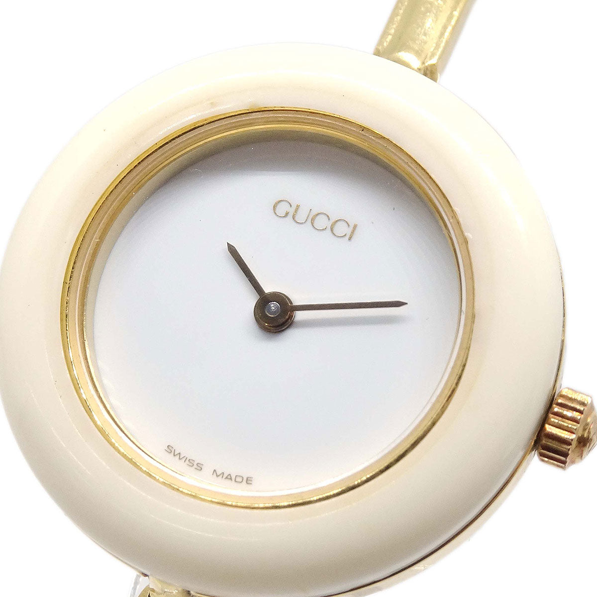 Gucci 11/12.2 Change Bezel Chameleon Quartz Watch SS