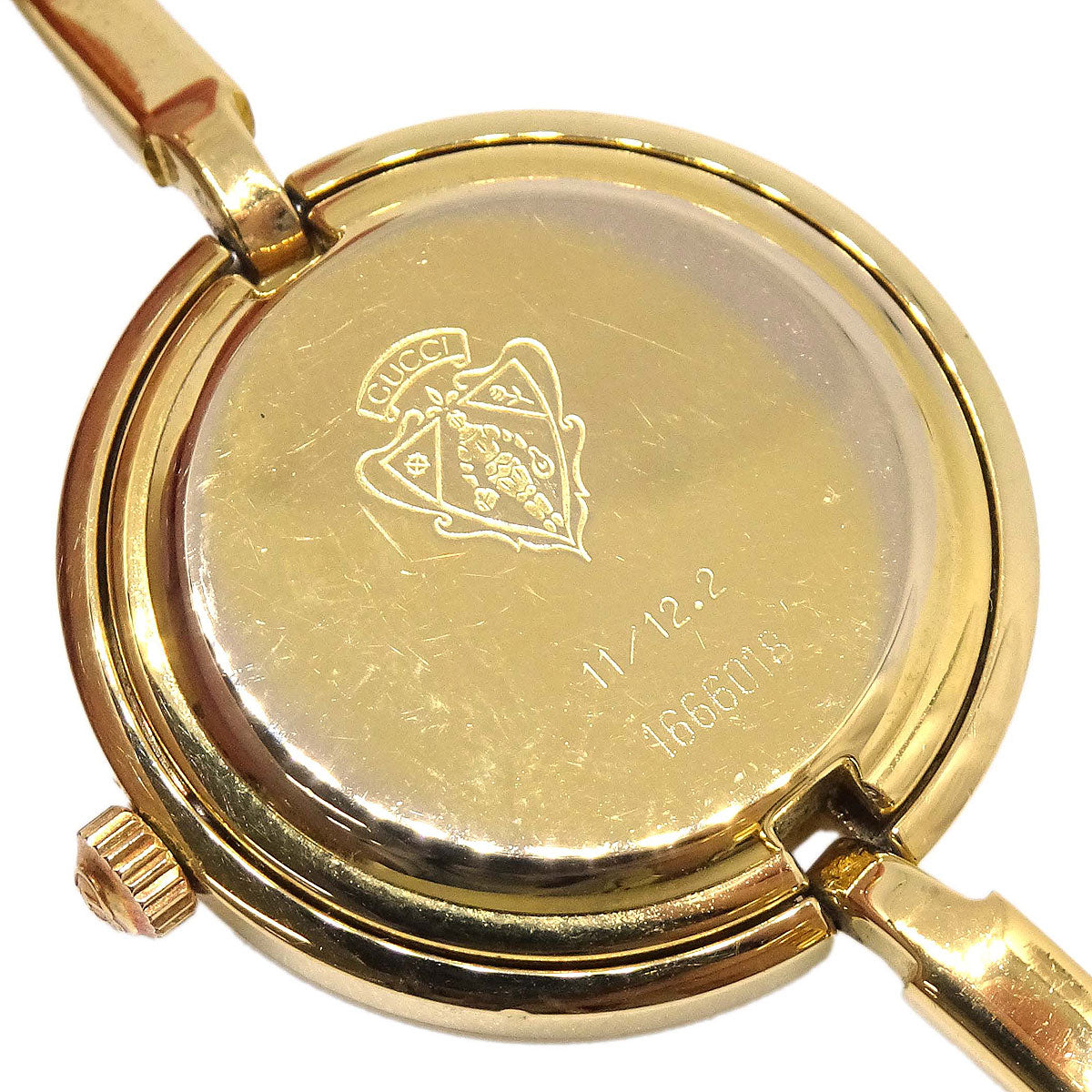 Gucci 11/12.2 Change Bezel Chameleon Quartz Watch SS