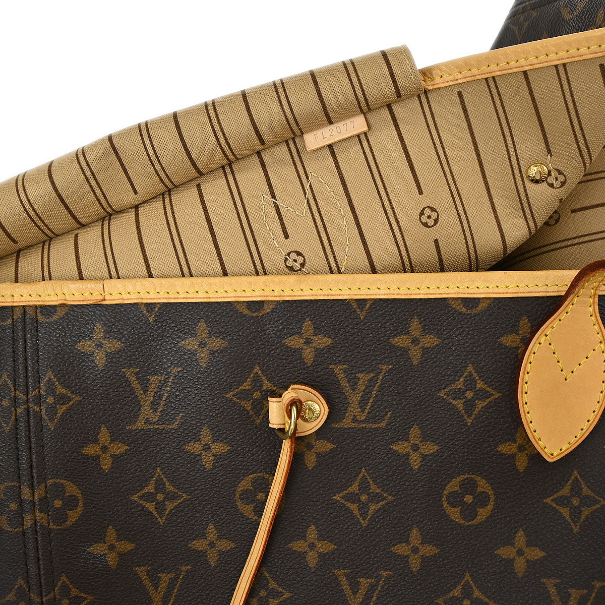 Louis Vuitton Monogram Neverfull GM Tote Bag M40157