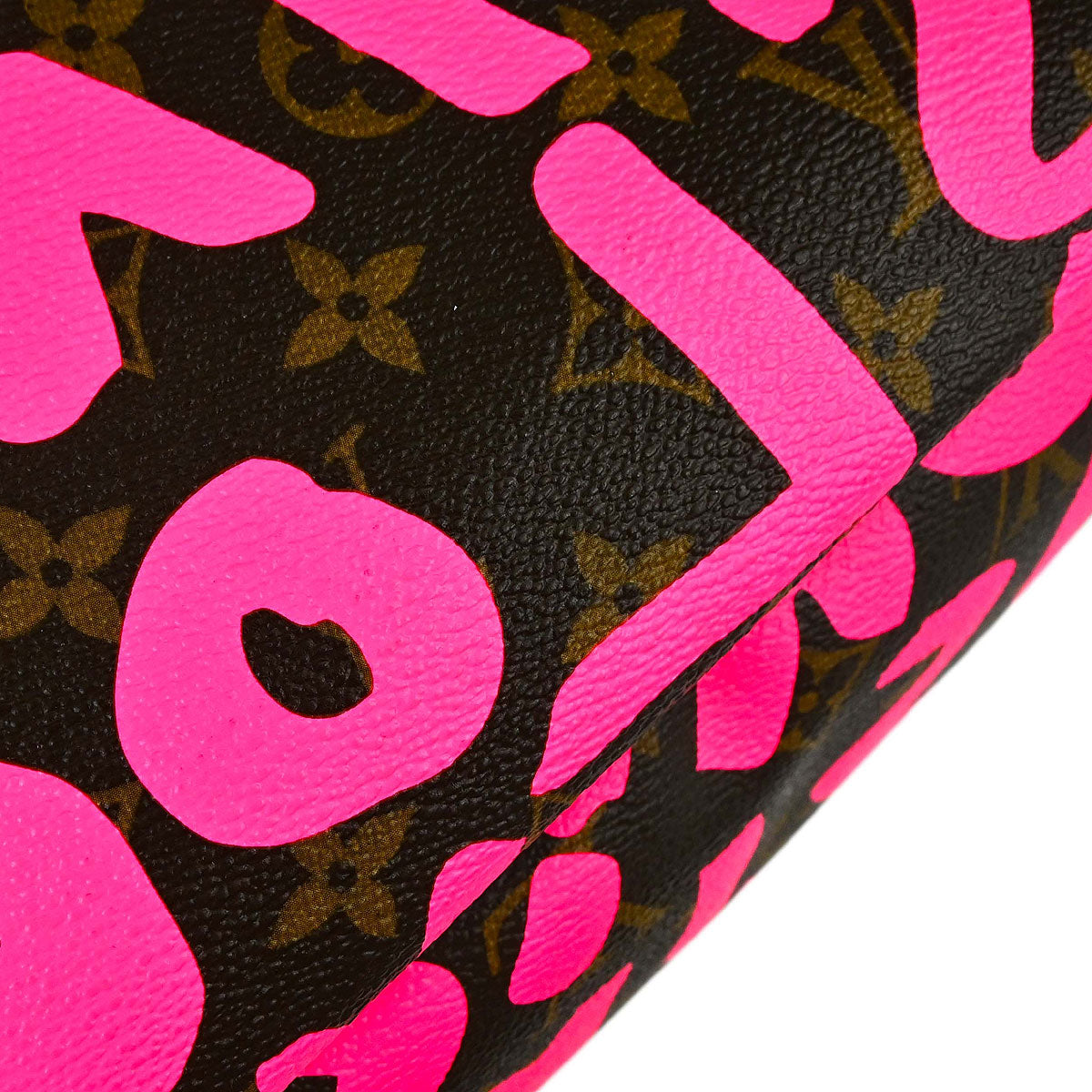 Louis Vuitton Pink Monogram Graffiti Neverfull GM Tote Bag M93701