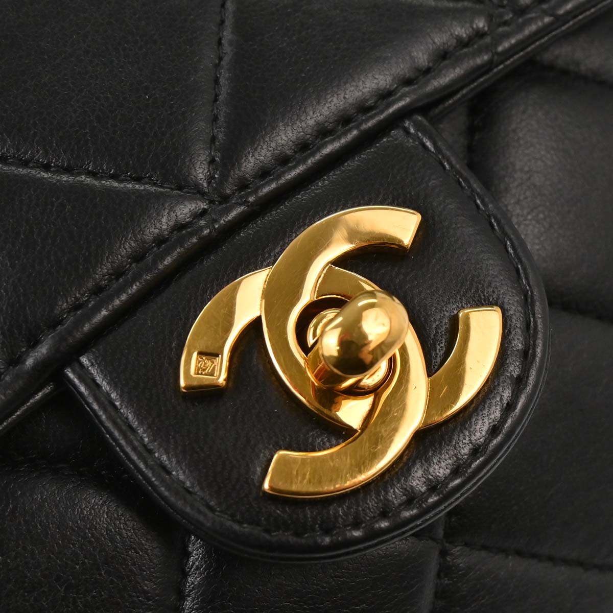 Chanel Black Lambskin Handbag
