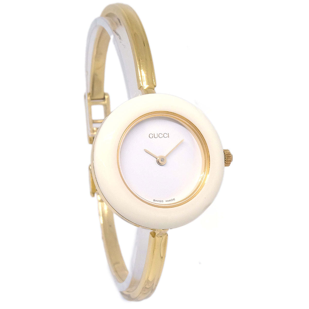 Gucci 11/12.2 Change Bezel Chameleon Quartz Watch SS