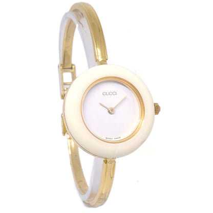 Gucci 11/12.2 Change Bezel Chameleon Quartz Watch SS