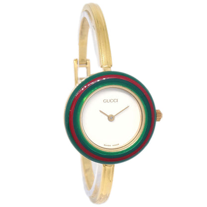 Gucci 11/12.2 Change Bezel Chameleon Quartz Watch SS