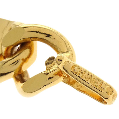 Chanel Chain Belt Medallion Gold Black Small Good
