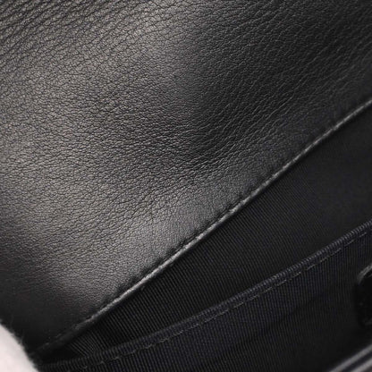 Boy Chanel 2014 Black Lambskin Medium Shoulder Bag