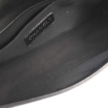 Boy Chanel 2014 Black Lambskin Medium Shoulder Bag