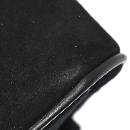 Chanel Black Suede Shoulder Bag