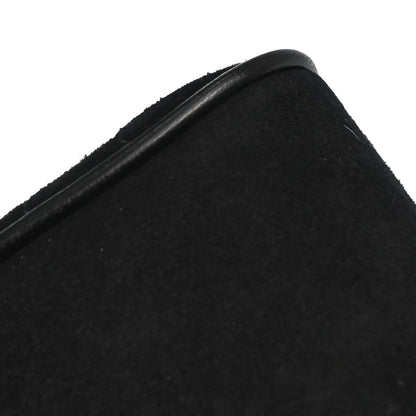 Chanel Black Suede Shoulder Bag