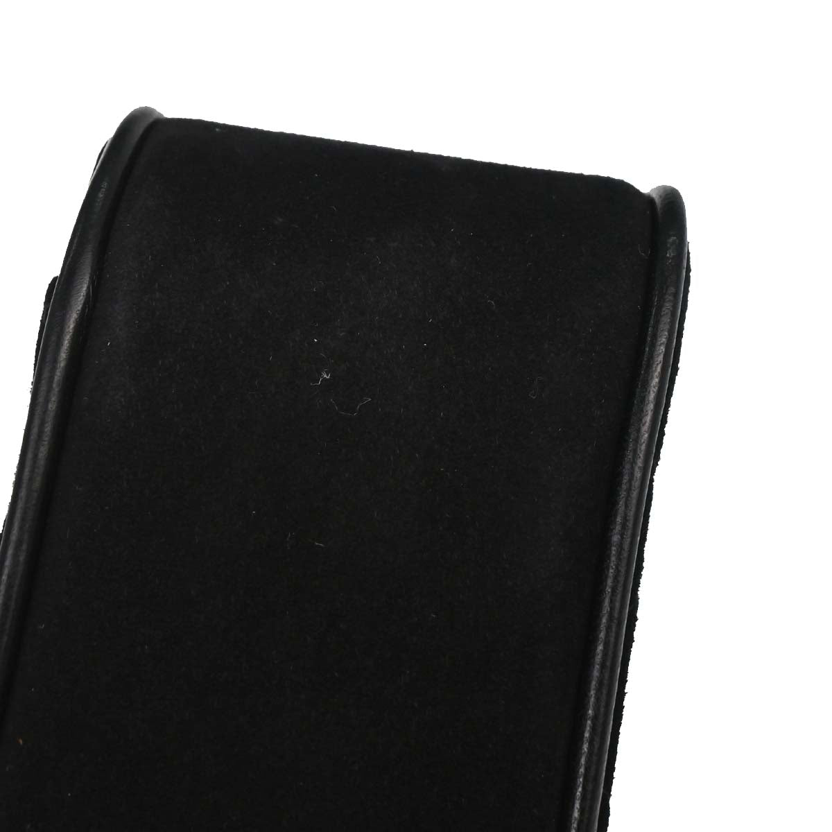 Chanel Black Suede Shoulder Bag