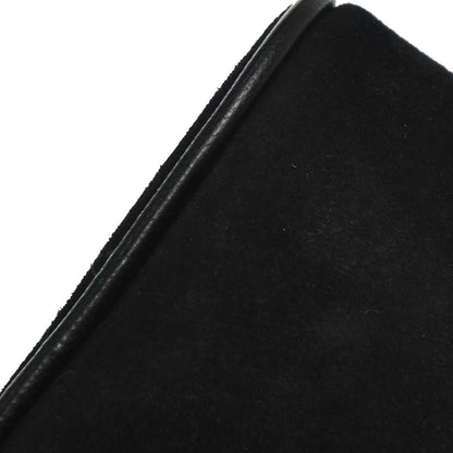 Chanel Black Suede Shoulder Bag