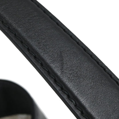 Gucci Black Leather Soft Stirrup Tote Bag