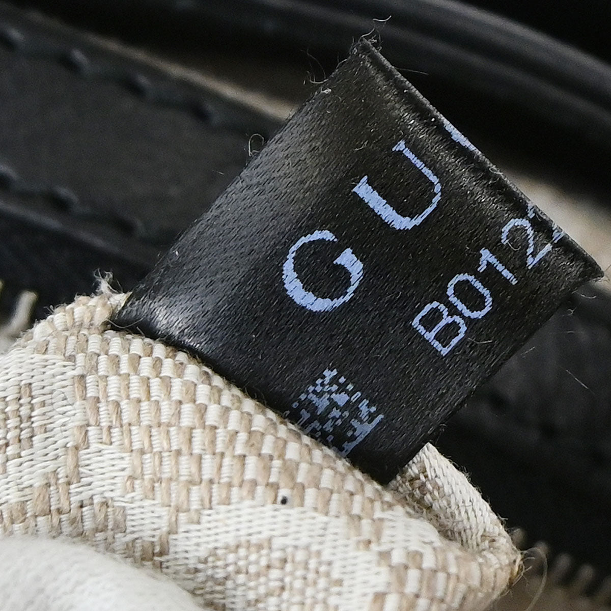 Gucci Black Leather Soft Stirrup Tote Bag