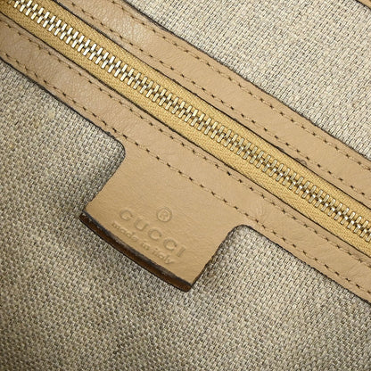 Gucci * Beige Python Bamboo 2way Handbag