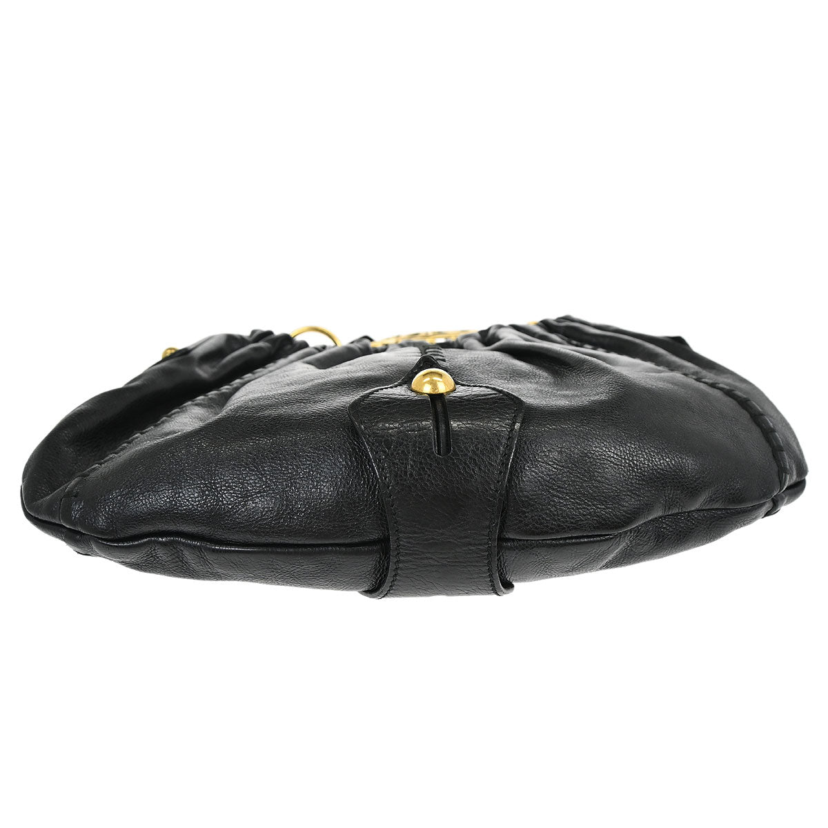 Yves Saint Laurent Black Mombasa Vincennes Handbag