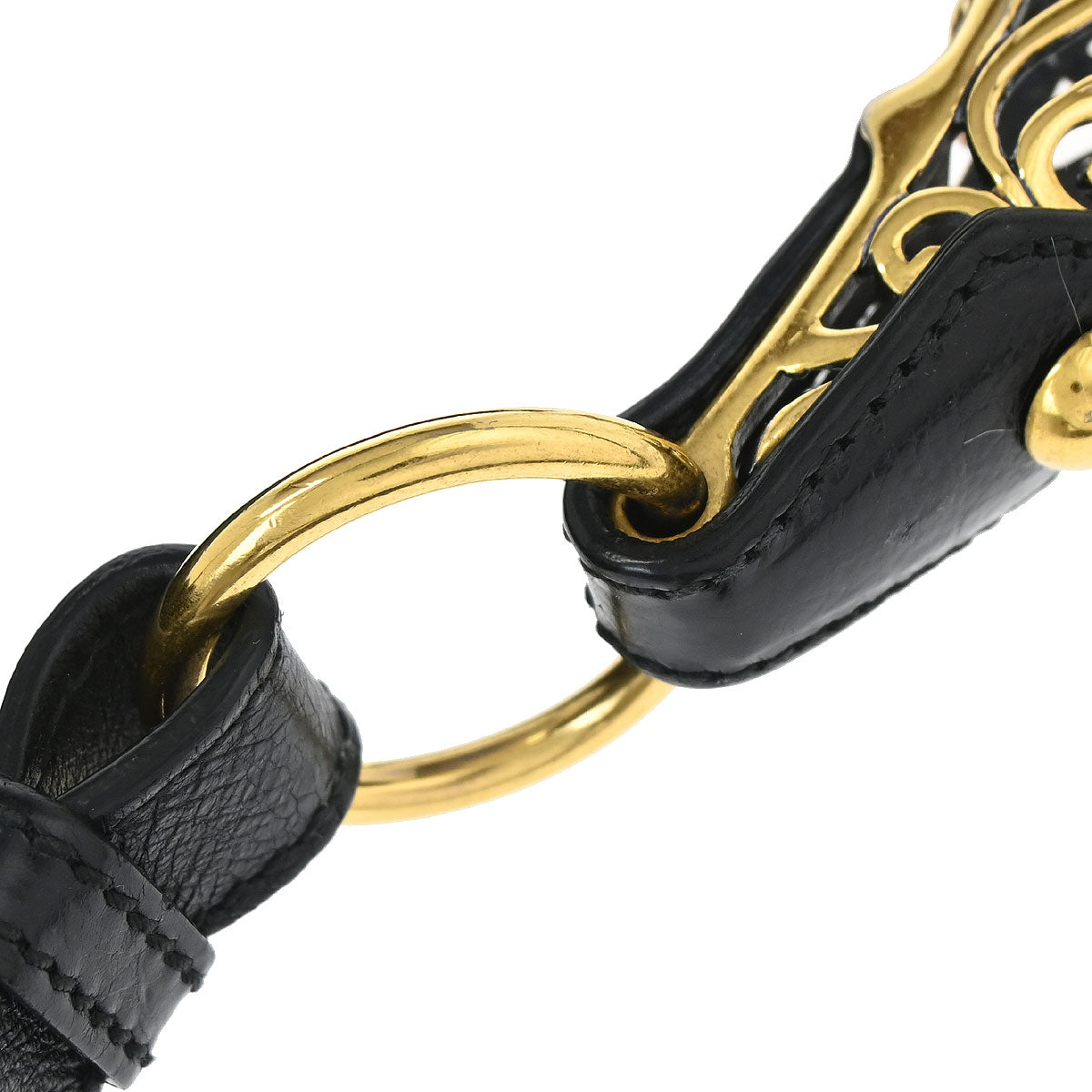 Yves Saint Laurent Black Mombasa Vincennes Handbag