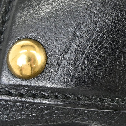 Yves Saint Laurent Black Mombasa Vincennes Handbag