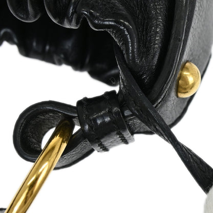 Yves Saint Laurent Black Mombasa Vincennes Handbag