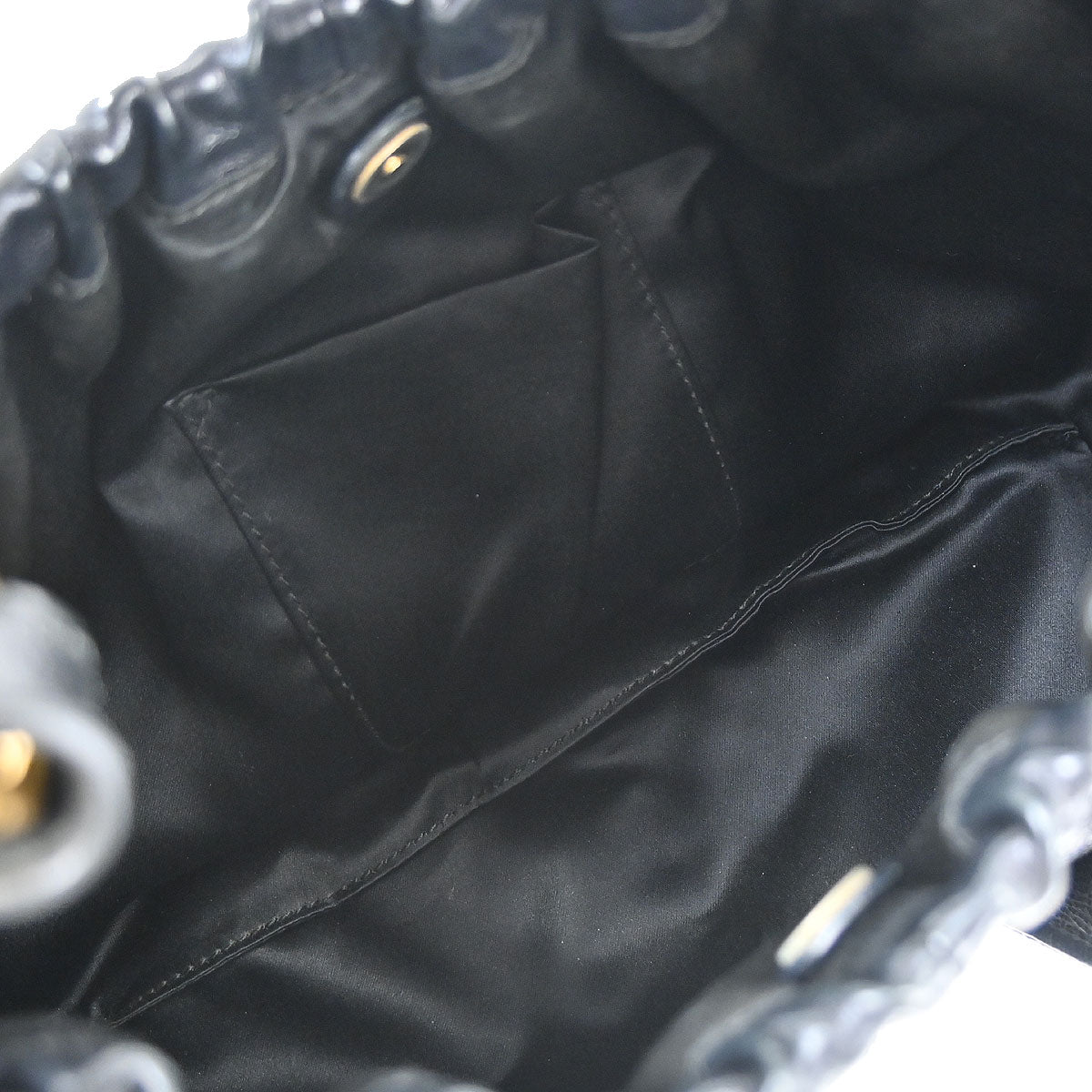 Yves Saint Laurent Black Mombasa Vincennes Handbag