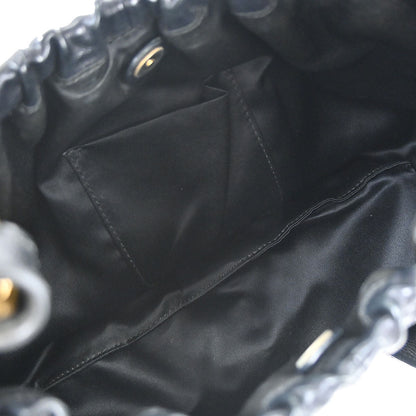 Yves Saint Laurent Black Mombasa Vincennes Handbag