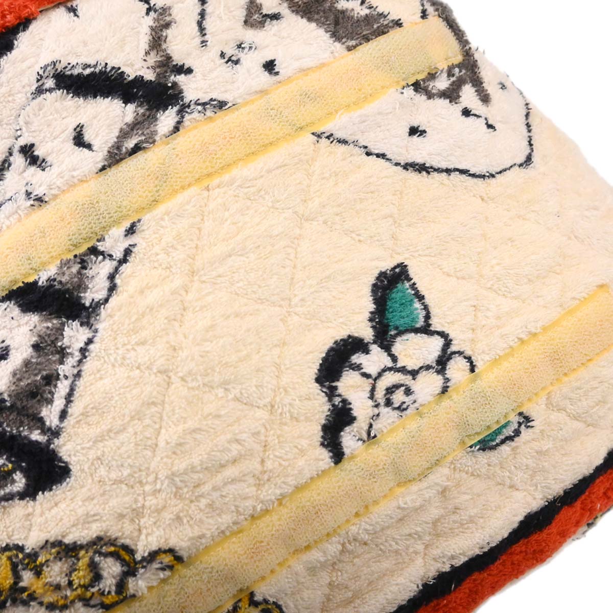 Chanel 1991-1994 White Terry Cloth Backpack '94 Collection