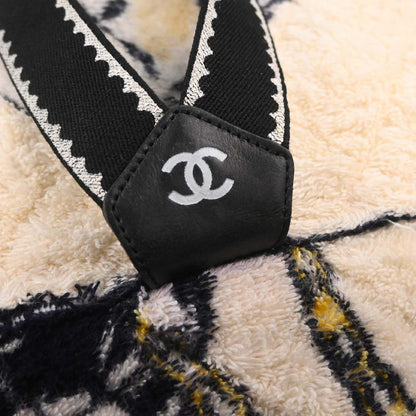 Chanel 1991-1994 White Terry Cloth Backpack '94 Collection