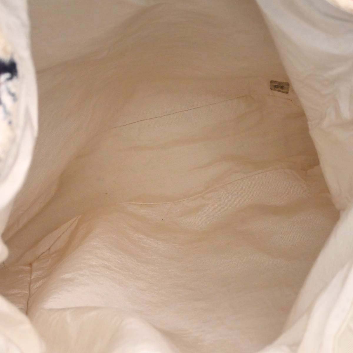 Chanel 1991-1994 White Terry Cloth Backpack '94 Collection