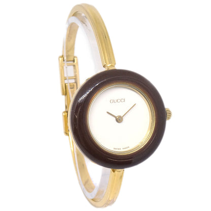 Gucci 11/12.2 Change Bezel Chameleon Quartz Watch SS