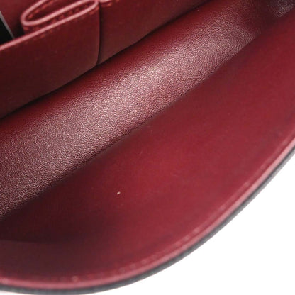 Chanel Black Caviar Skin Medium Classic Double Flap Shoulder Bag