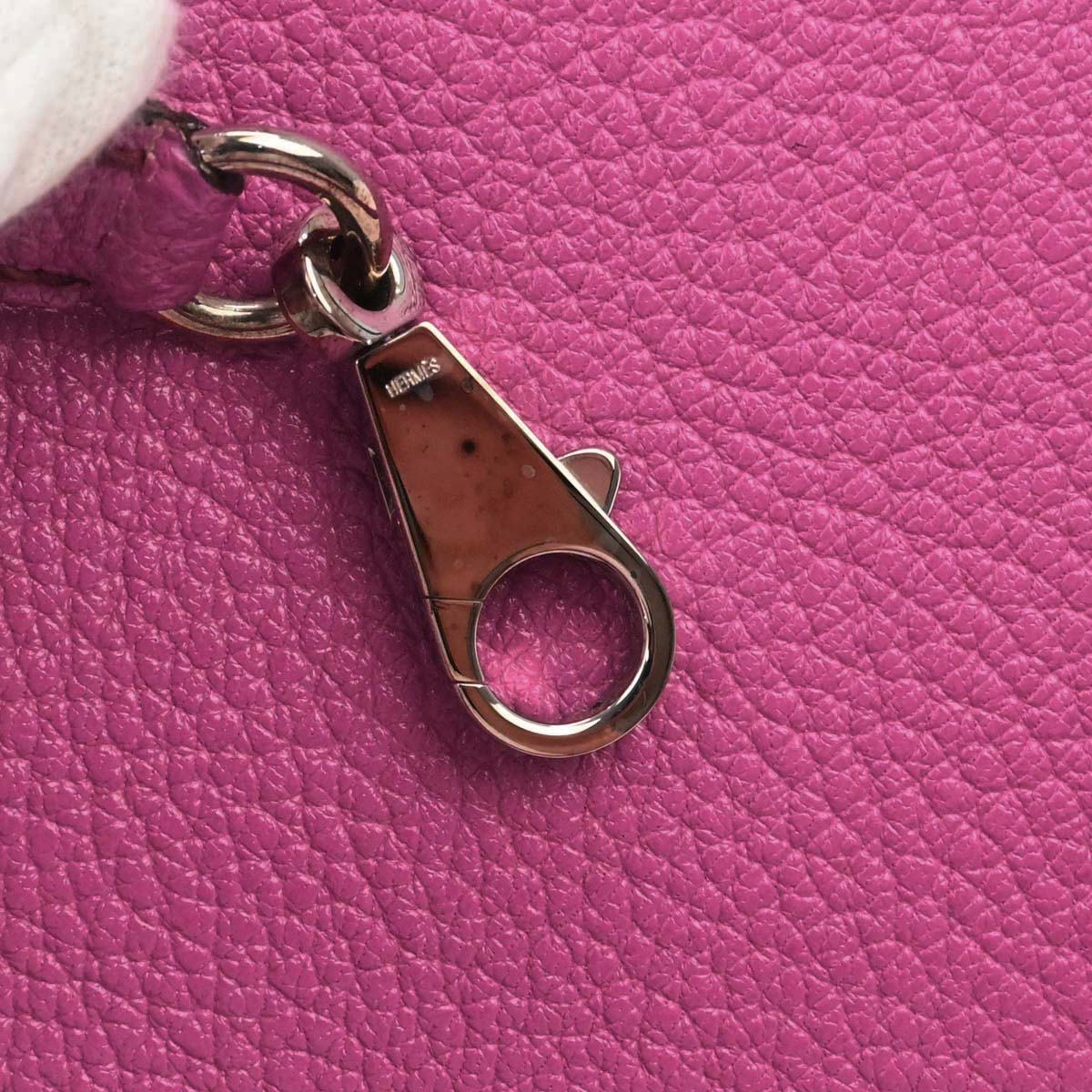 Hermes Fuchsia Coromandel Kelly 28 Sellier 2way Shoulder Handbag
