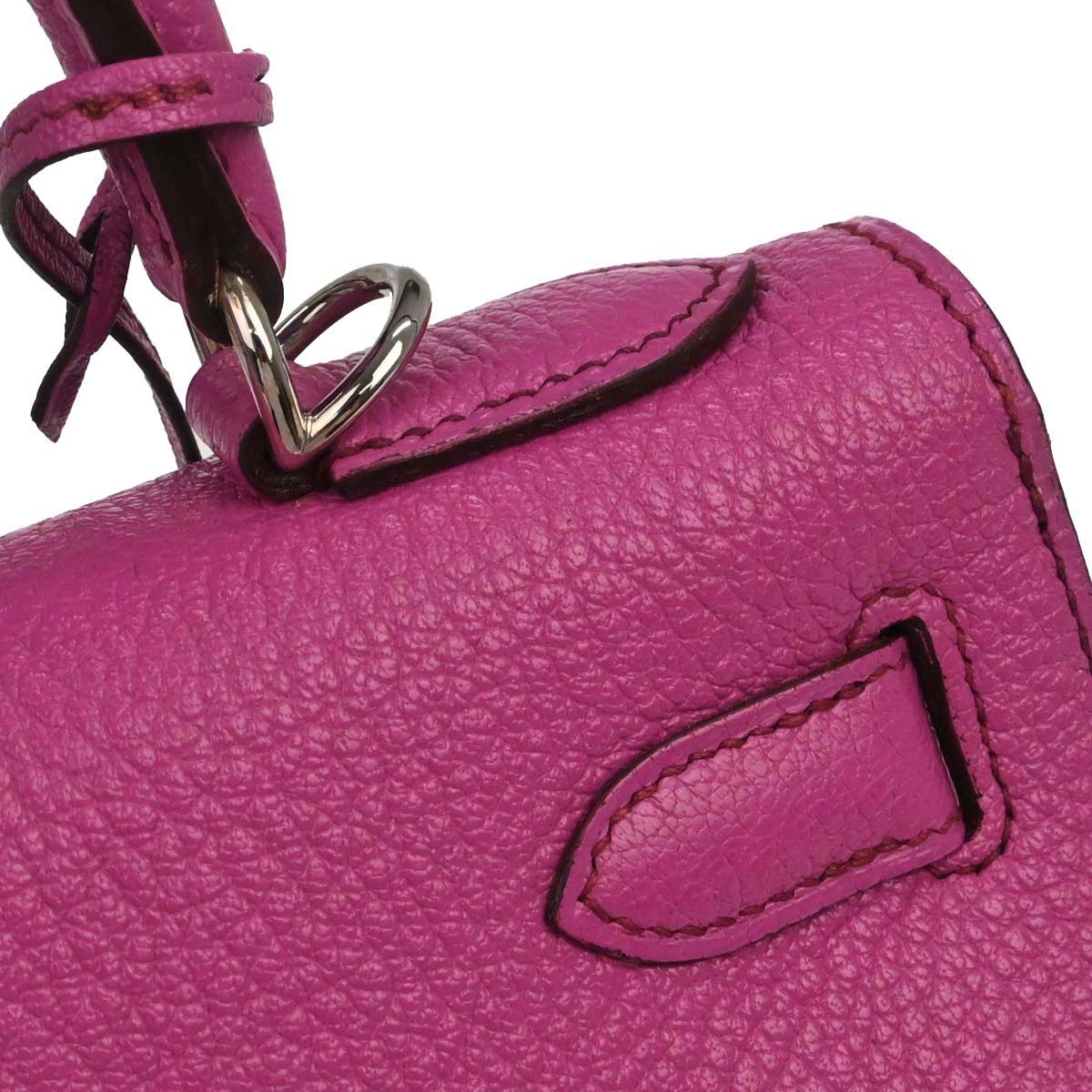 Hermes Fuchsia Coromandel Kelly 28 Sellier 2way Shoulder Handbag