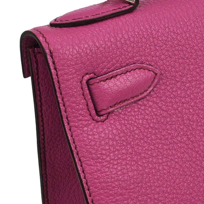 Hermes Fuchsia Coromandel Kelly 28 Sellier 2way Shoulder Handbag