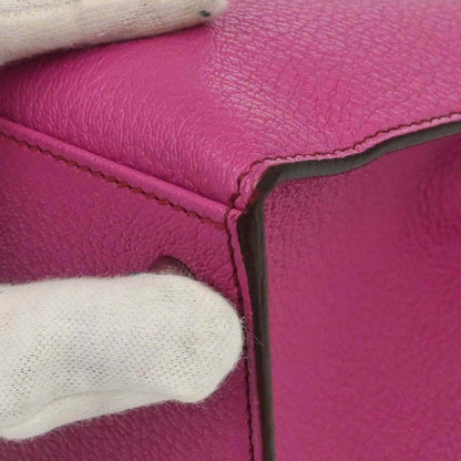 Hermes Fuchsia Coromandel Kelly 28 Sellier 2way Shoulder Handbag