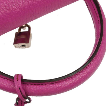 Hermes Fuchsia Coromandel Kelly 28 Sellier 2way Shoulder Handbag