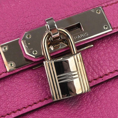 Hermes Fuchsia Coromandel Kelly 28 Sellier 2way Shoulder Handbag