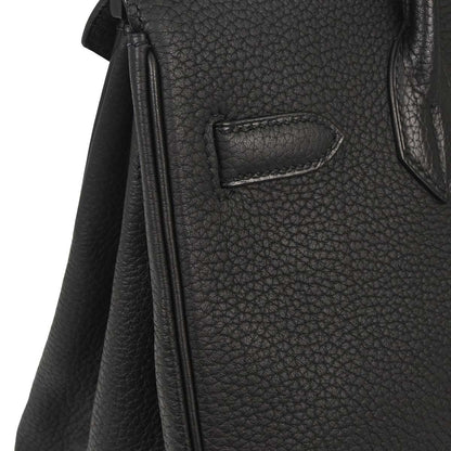 Hermes Black Togo Birkin 30 Handbag