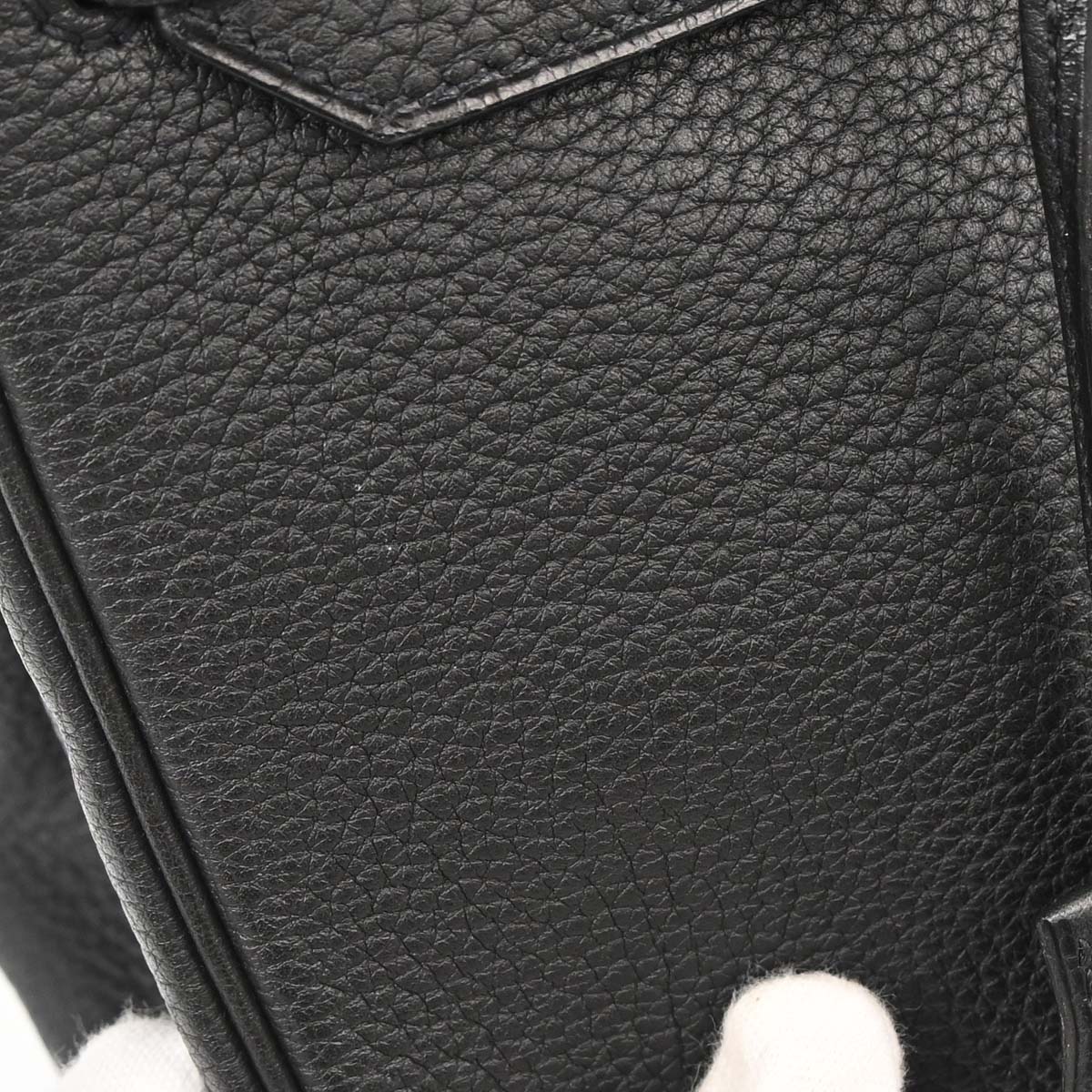 Hermes Black Togo Birkin 30 Handbag