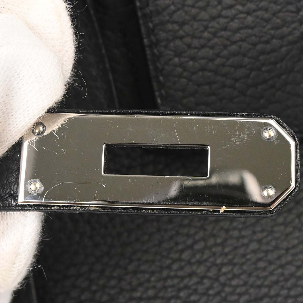 Hermes Black Togo Birkin 30 Handbag