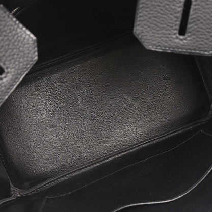 Hermes Black Togo Birkin 30 Handbag