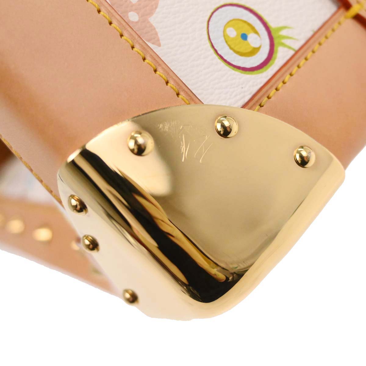Louis Vuitton White Eye Love Monogram Sac Gigantic Handbag M92057