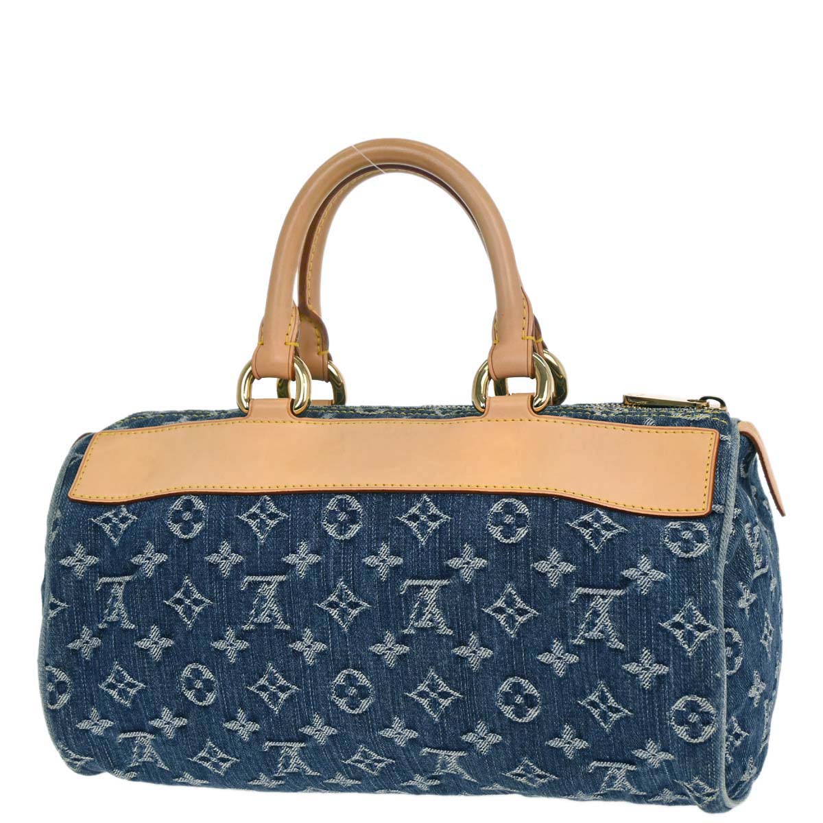 Louis Vuitton Blue Monogram Denim Neo Speedy Handbag M95019