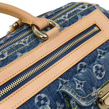 Louis Vuitton Blue Monogram Denim Neo Speedy Handbag M95019