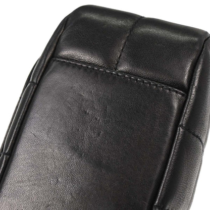Chanel Black Lambskin Choco Bar Handbag
