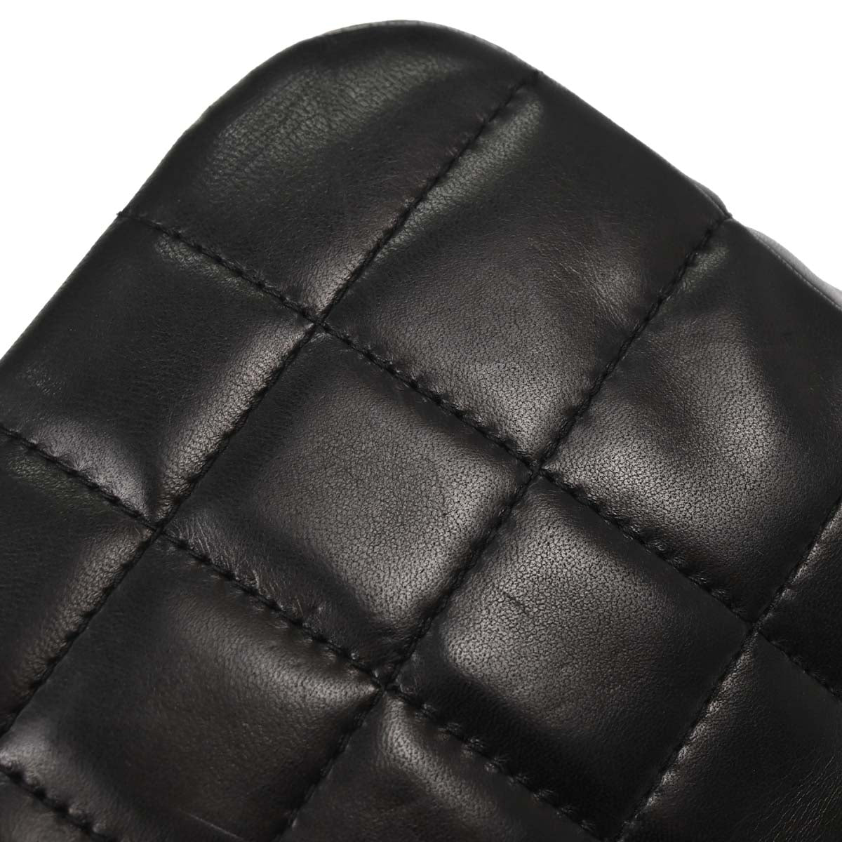 Chanel Black Lambskin Choco Bar Handbag