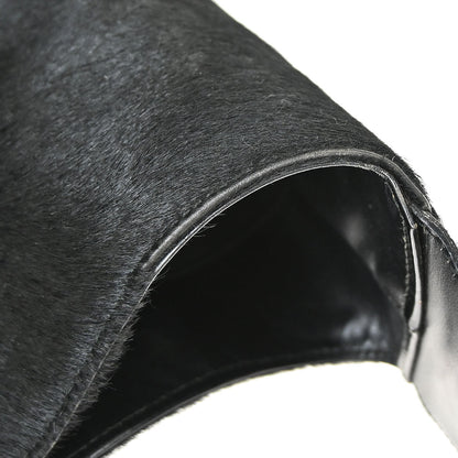 Gucci Black Pony Hair Shoulder Bag