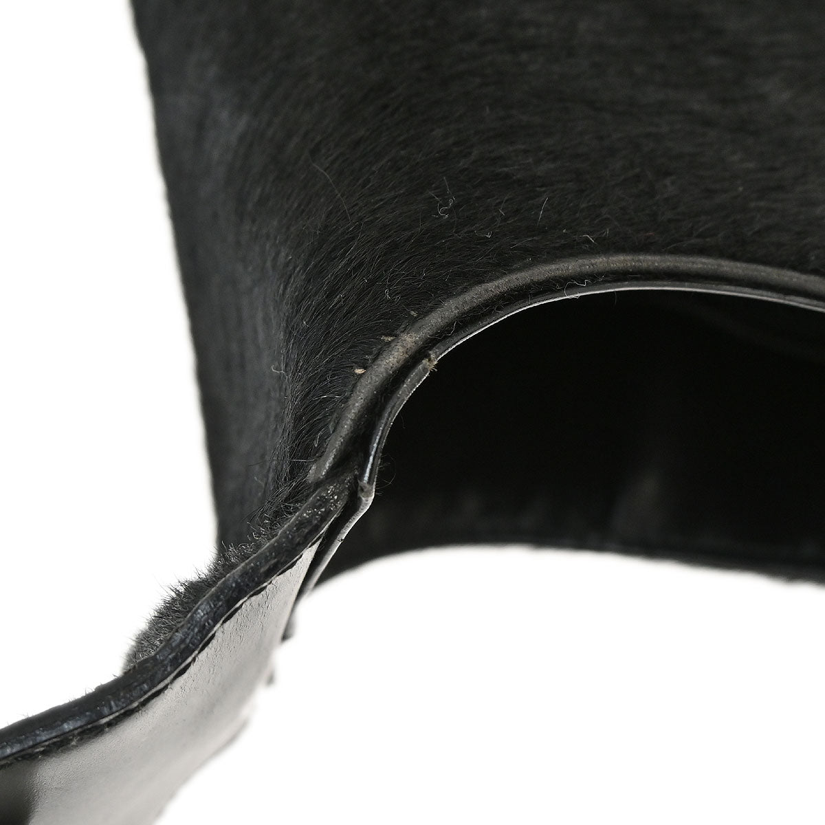 Gucci Black Pony Hair Shoulder Bag